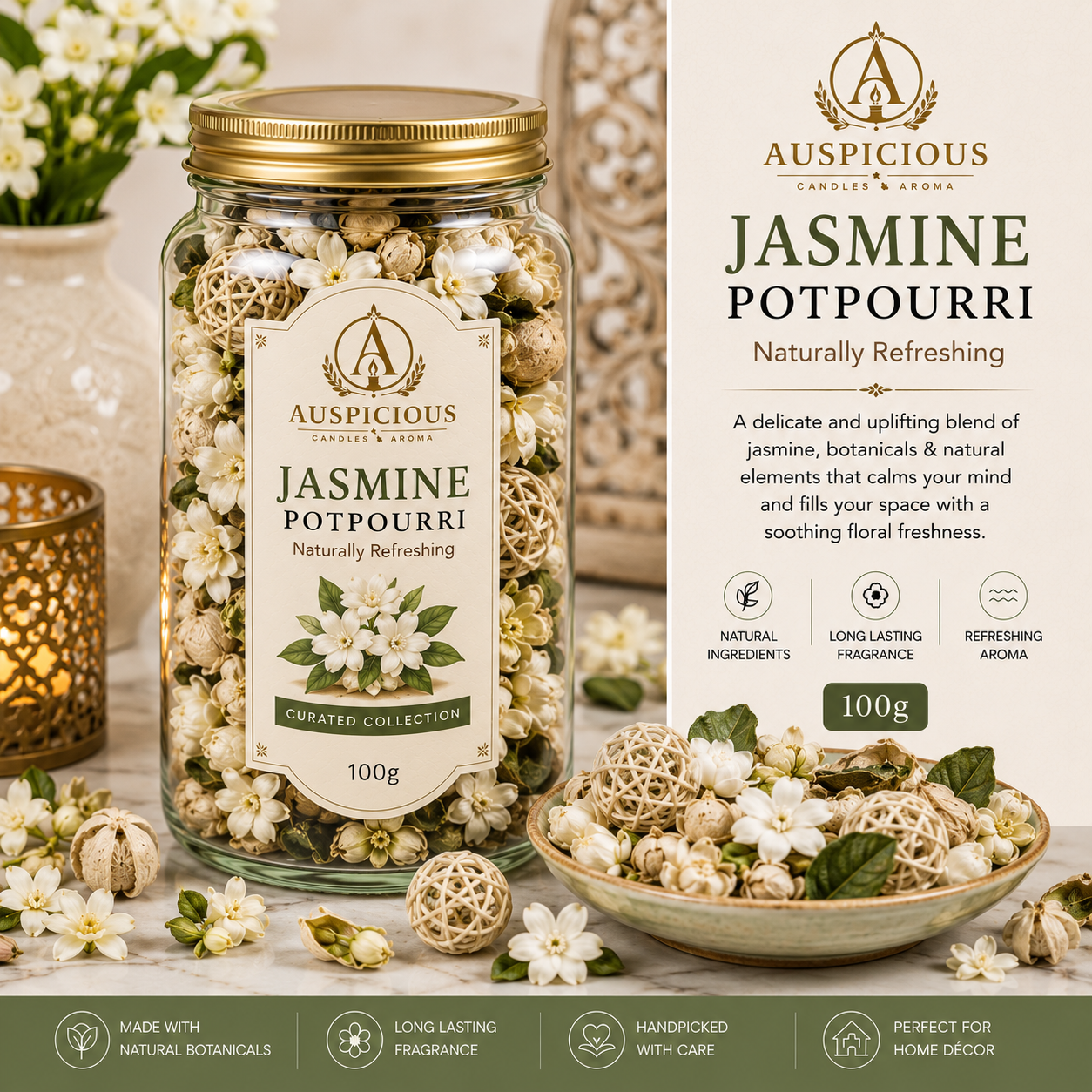 Jasmine Potpourri 100g