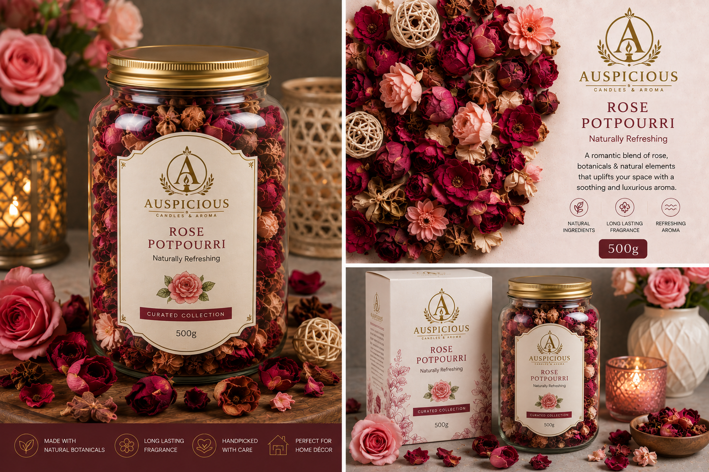 Rose Potpourri 500g
