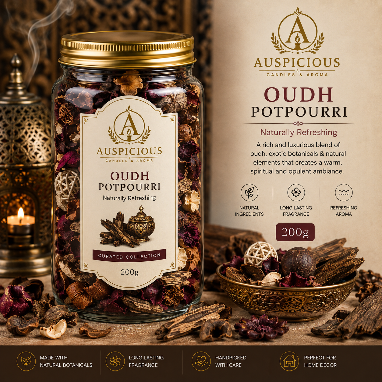 Oudh Potpourri 200g