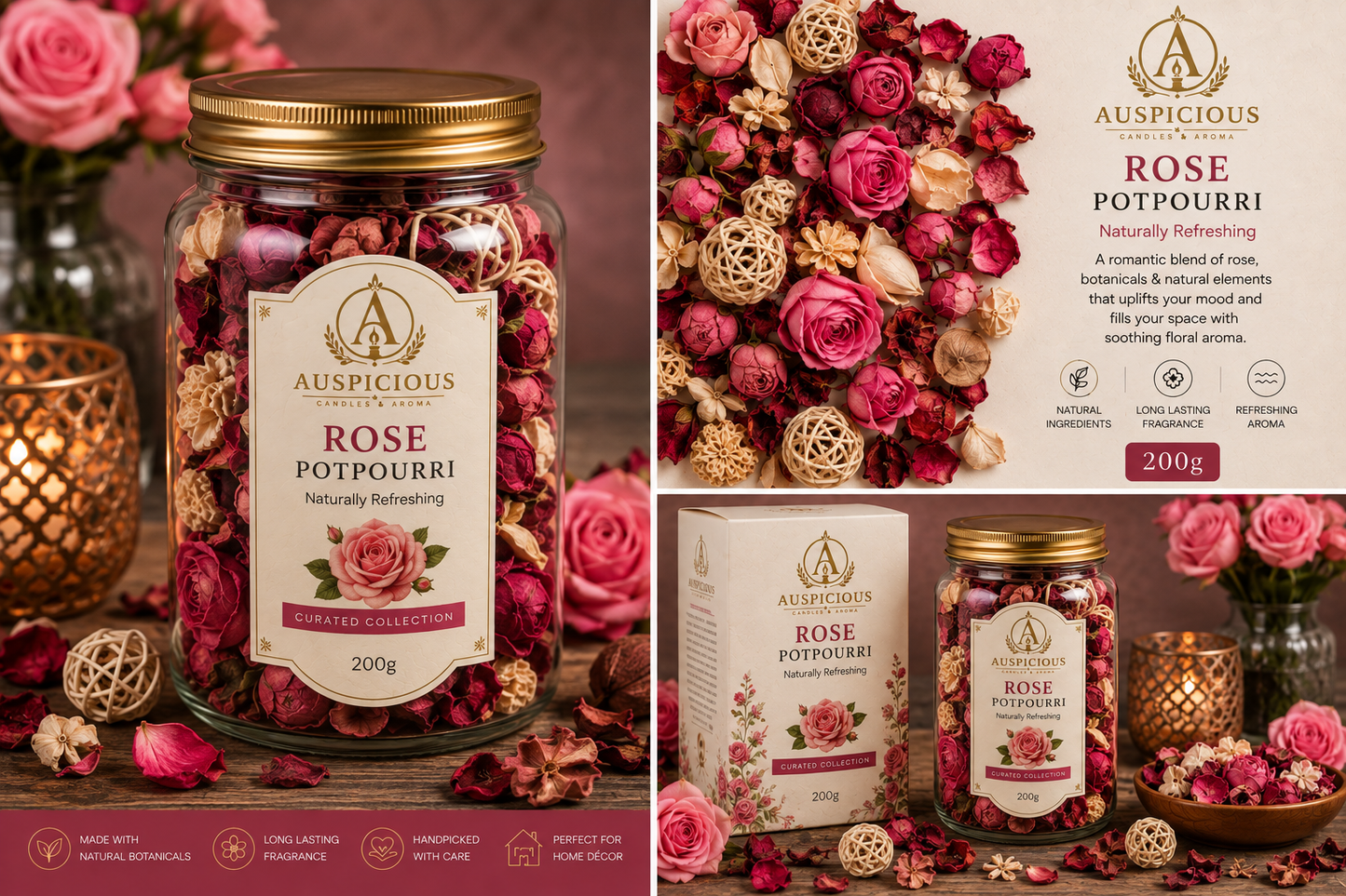 Rose Potpourri 200g