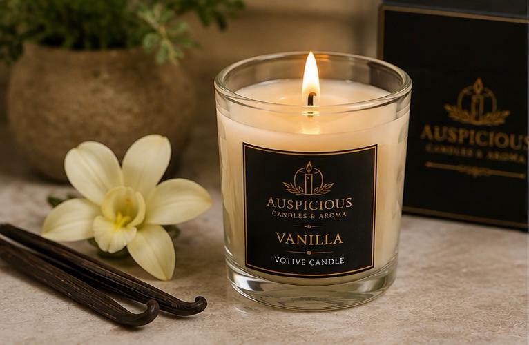 Vanilla Votive Candles - Pack of 12