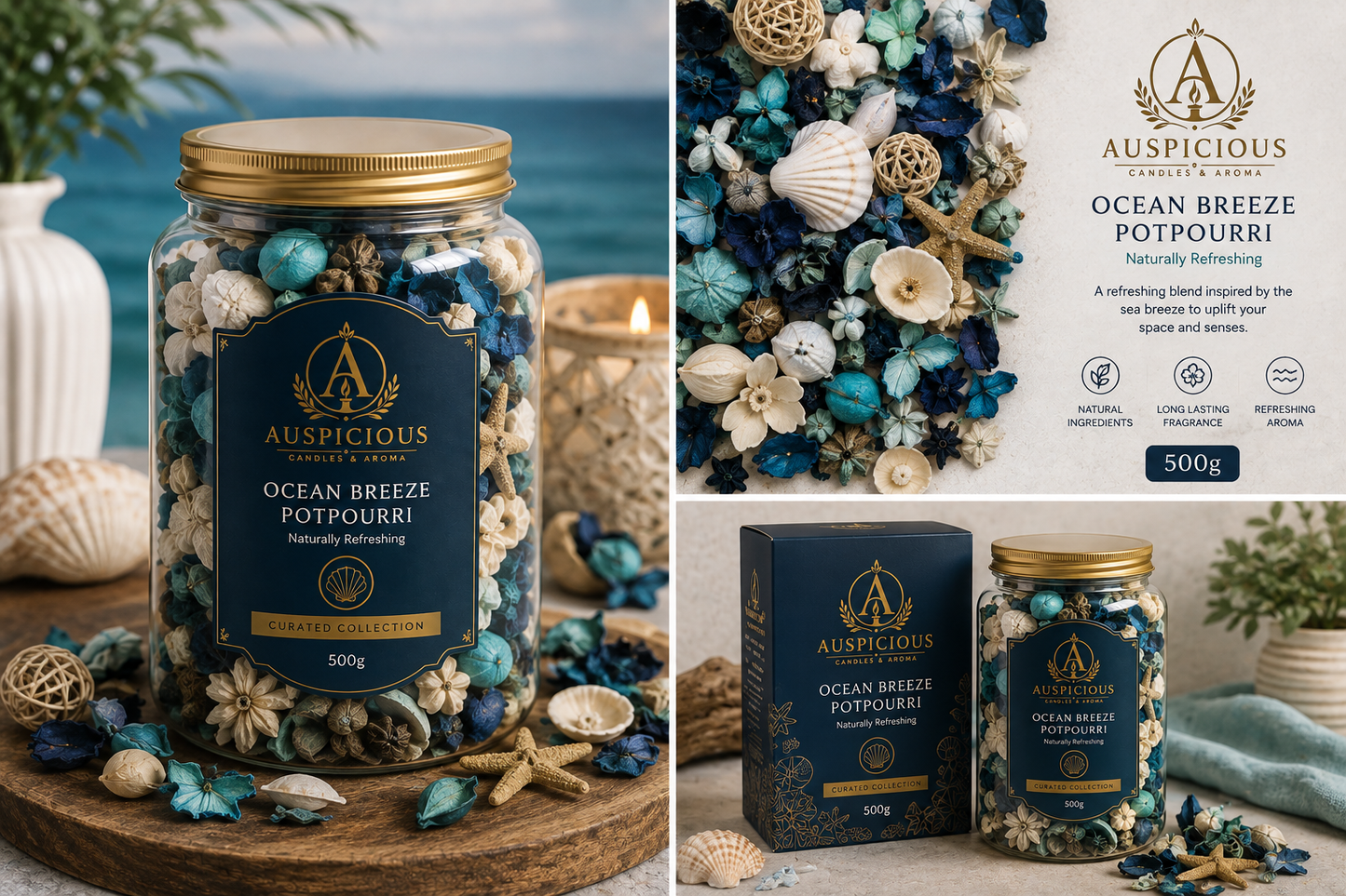 Ocean Breeze Potpourri 500g