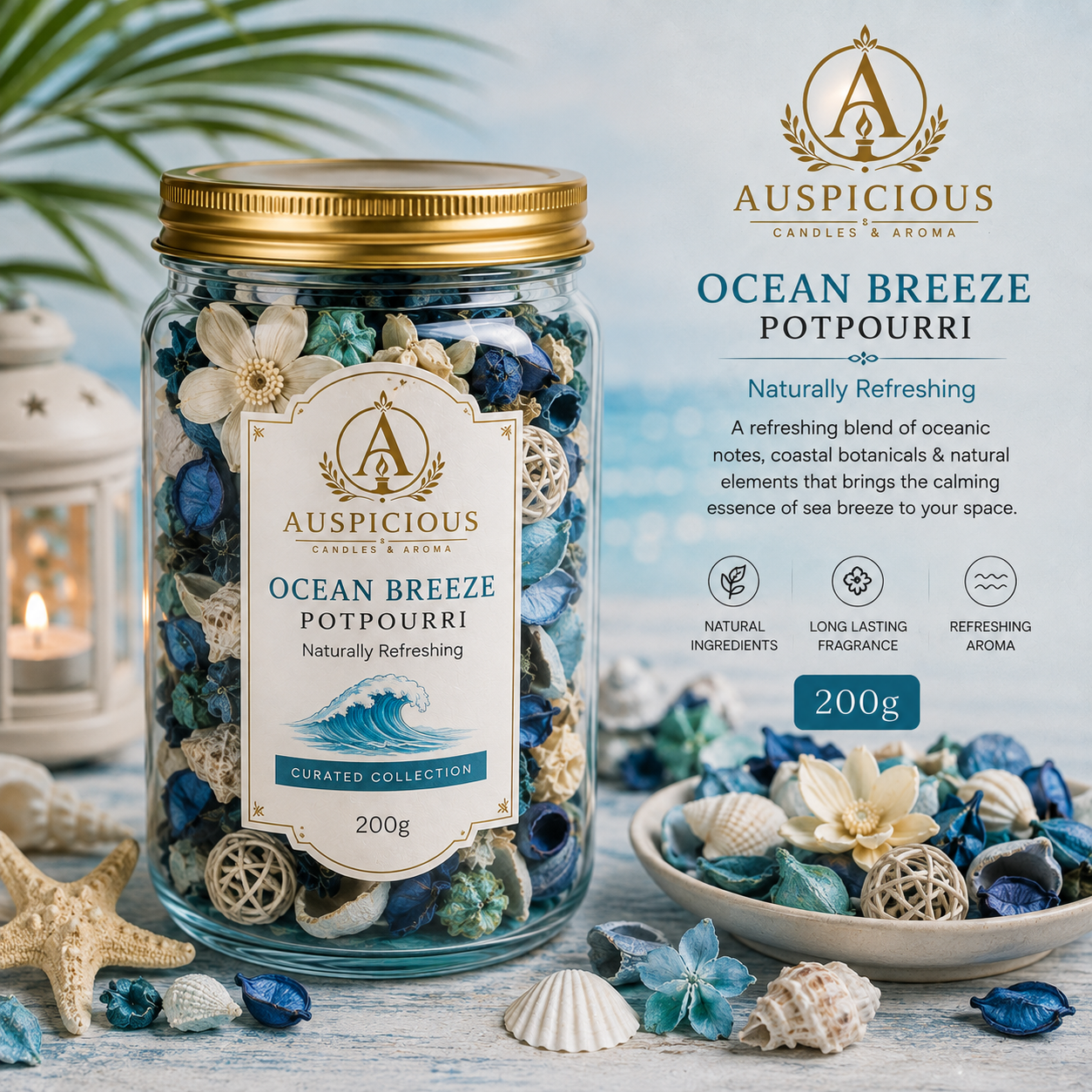 Ocean Breeze Potpourri 200g